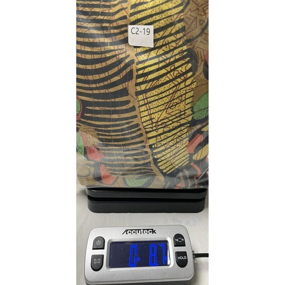 Ashro Dress Size 6 Wearable Art Metallic Mixed Pattern Woven Breathable Classic - Picture 9 of 9